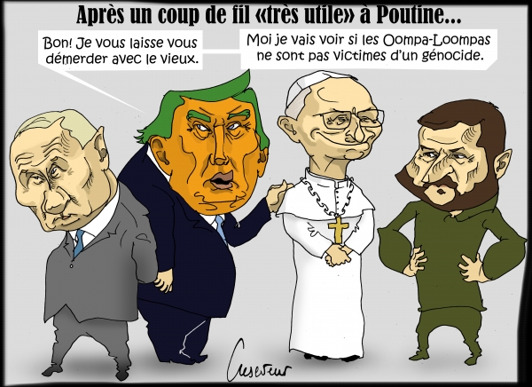 Trump passe la main au Pape.JPG