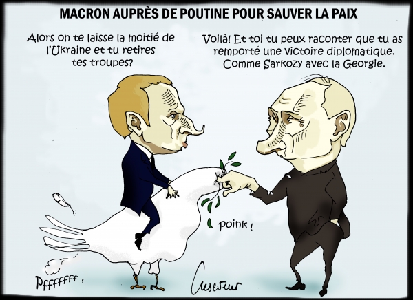 Macron sauve la paix à la Sarkozy.jpg