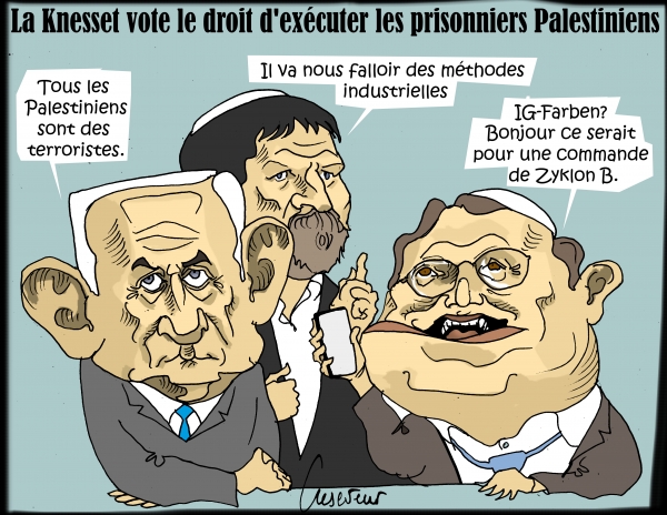 Israël veut exécuter ses prisonniers.jpg