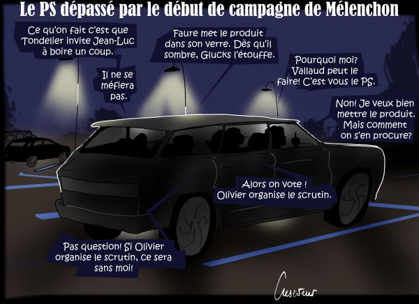 Le PS dépassé par Mélenchon .JPG