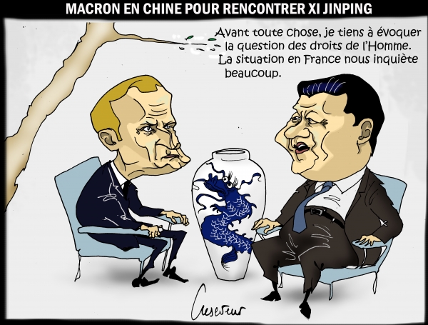 Macron rencontre Xi jinping à Pékin.jpg