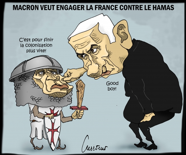 Macron engager la France contre le Hamas.JPG