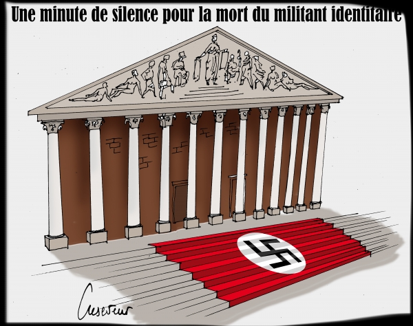 Minute de silence pour le nazi.JPG