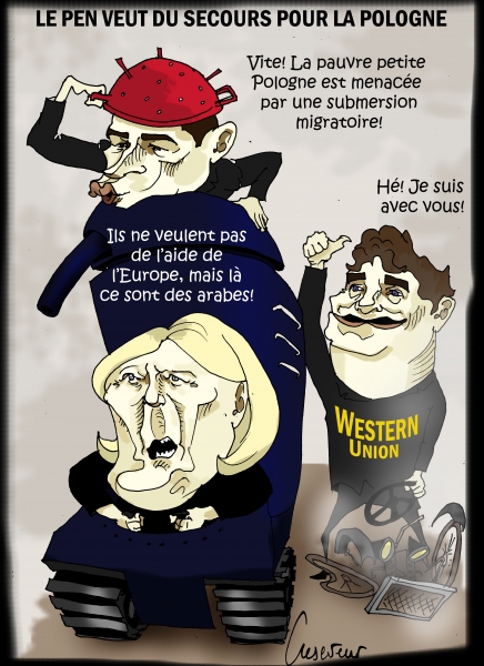 Le Pen  au secours de la Pologne.JPG