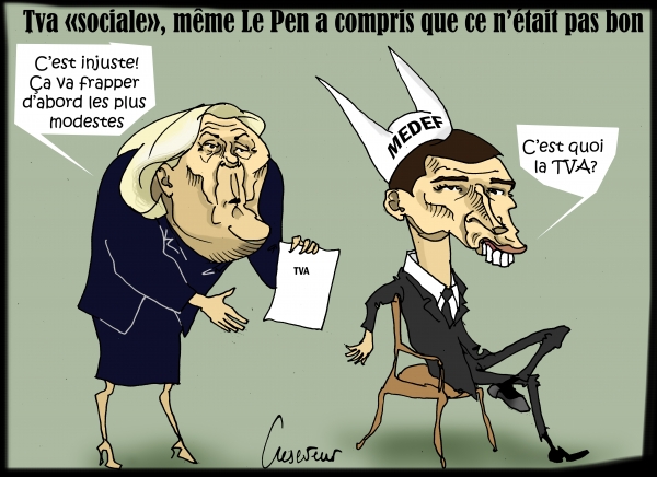 Le Pen contre la TVA sociale.JPG