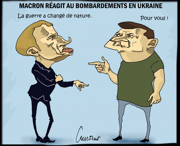 Macron s'émeut pour l'Ukraine.JPG