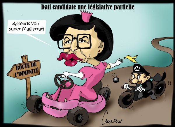 dati,immunité,caricature,cartoon
