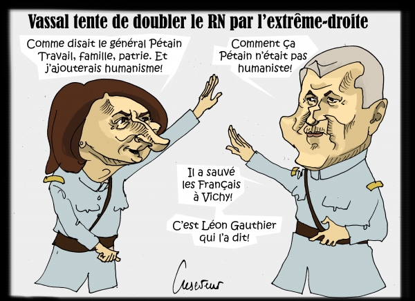 Vassal brandit son Pétain.JPG