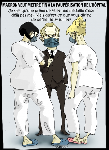 Macron et les infirmières.JPG