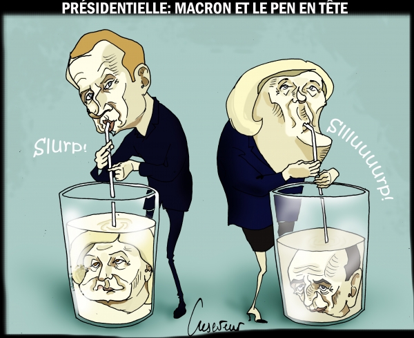 L'écart Macron Le Pen se resserre.JPG